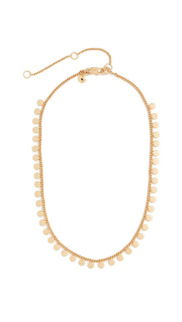 Madewell Geo Chain Dot Necklace