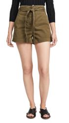 Veronica Beard Jean East Tie Waist Shorts
