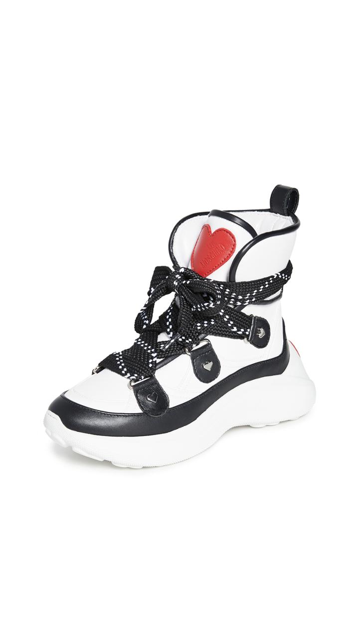 Moschino Hi Top Sneakers