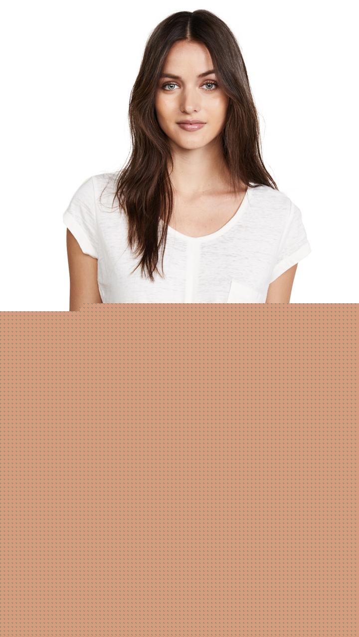 Bella Dahl Strapless Tie Waist Top