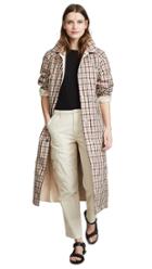 Goen J Split Side Reversible Trench Coat