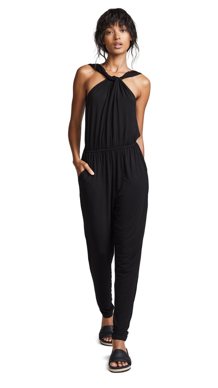 Cupcakes And Cashmere Jalene Jumpsuit W Twist Detail