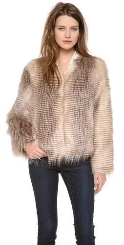 Unreal Fur Furry Floss Faux Fur Jacket