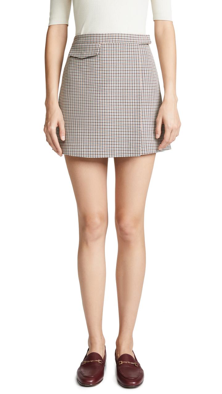 Theory Snap Miniskirt