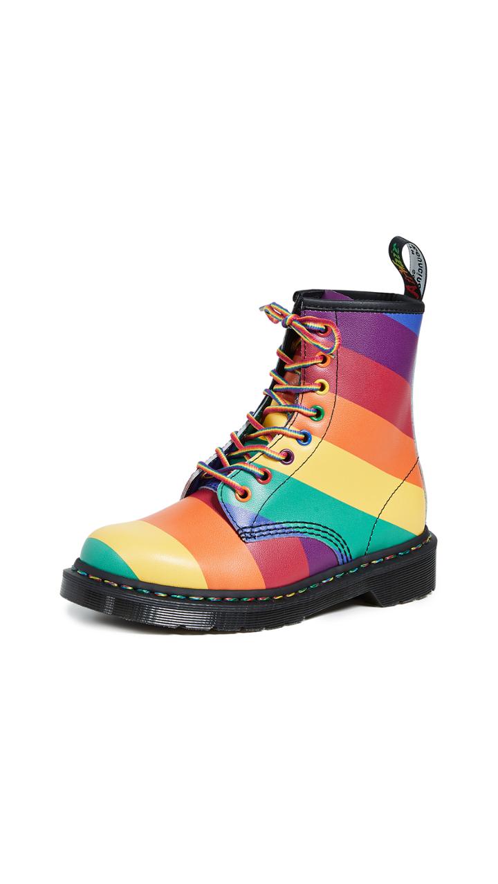 Dr Martens 1460 Pride 8 Eye Boots