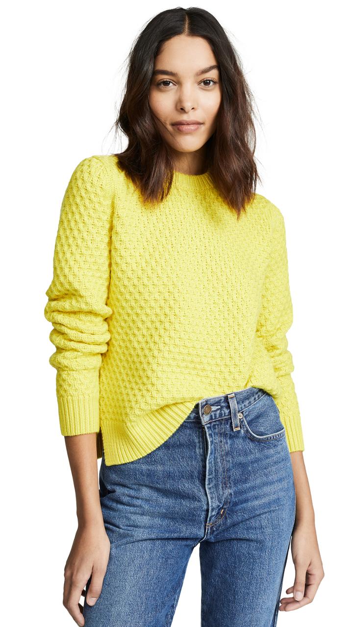 Tory Burch Honeycomb Sweater