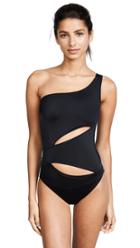 Solid Striped The Elle Stripe Rib Bikini Top