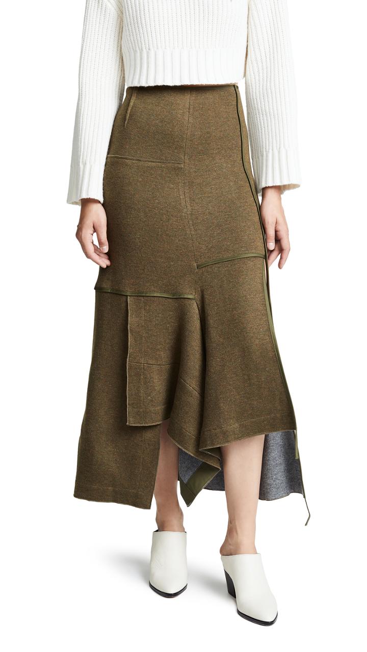 3 1 Phillip Lim Patch Skirt