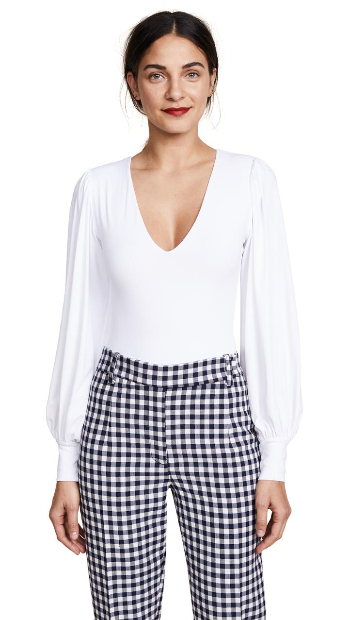 Susana Monaco Poet Sleeve Bodysuit