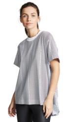 Adidas By Stella Mccartney Running Snake Print Tee
