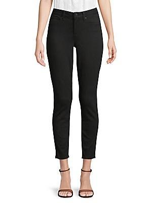 Ag Raw Hem Legging Ankle Jeans