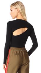 Diane Von Furstenberg Crew Neck Fitted Pullover