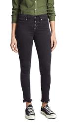 Madewell High Rise Skinny Jeans With Button Fly