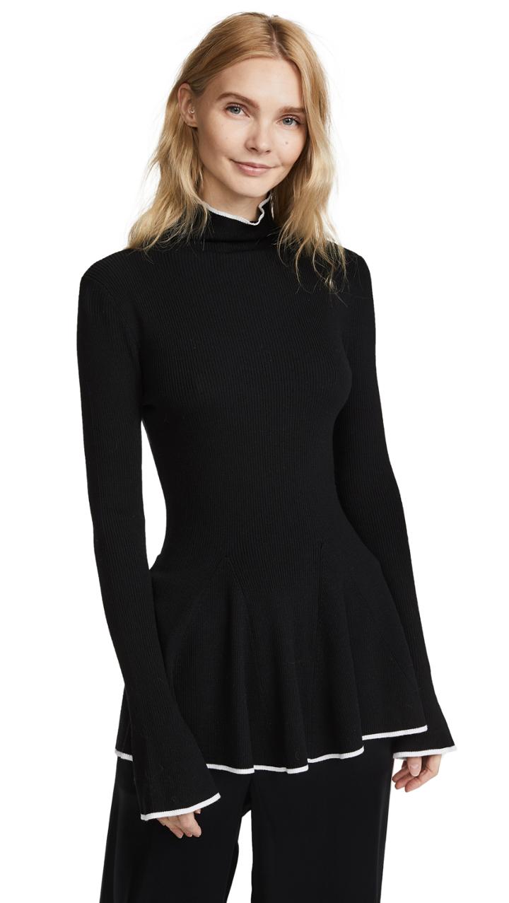 Adam Lippes Double Face Turtleneck