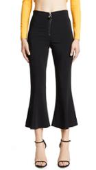 Cushnie Et Ochs High Waisted Cropped Flare Pants