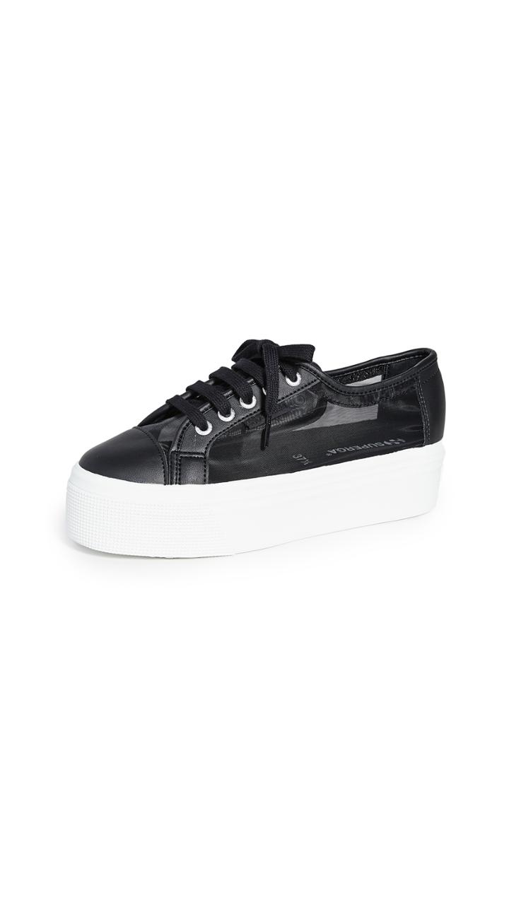 Superga 2790 Mesh Platform Sneakers