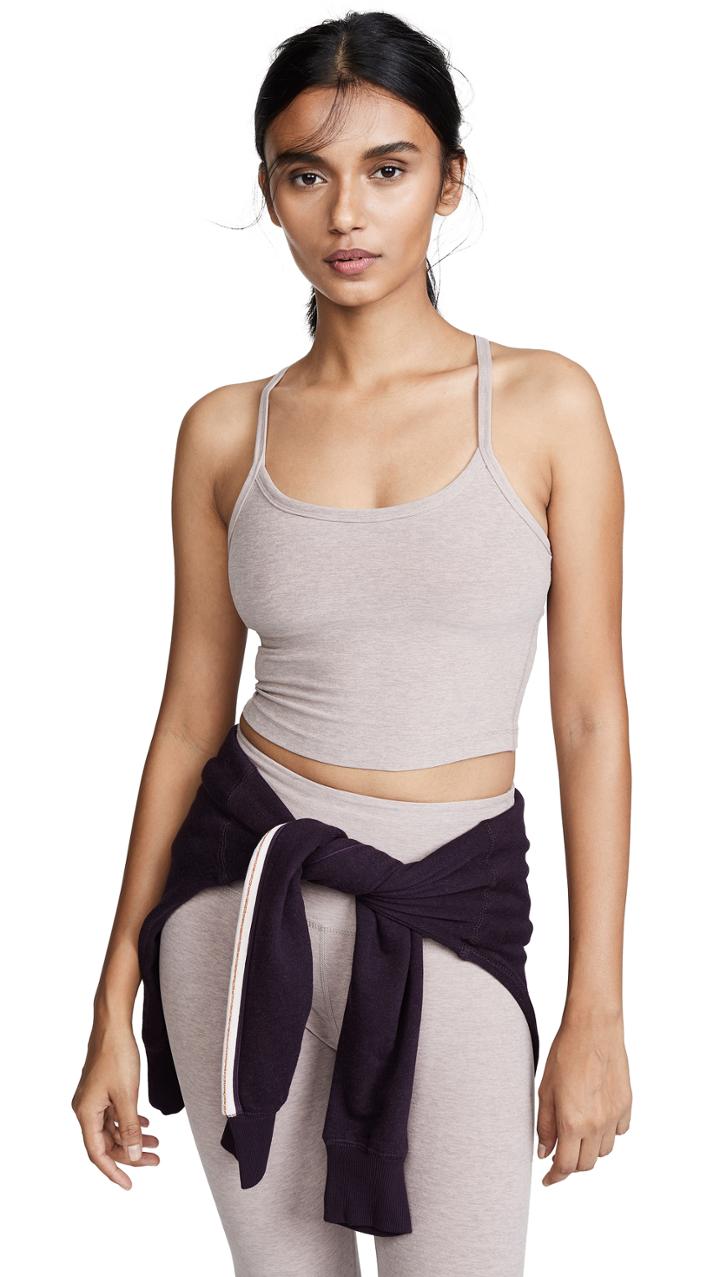 Beyond Yoga Space Dye Slim Racerback Cropped Tank