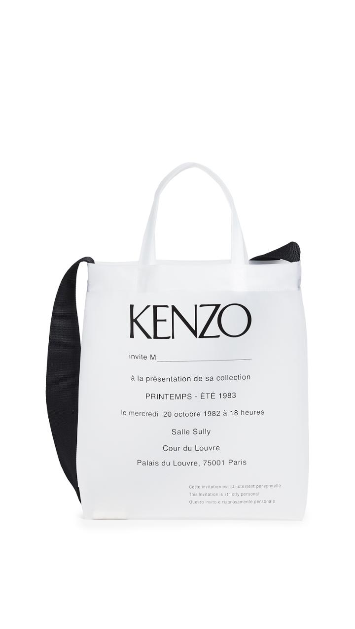 Kenzo Transparent Tote
