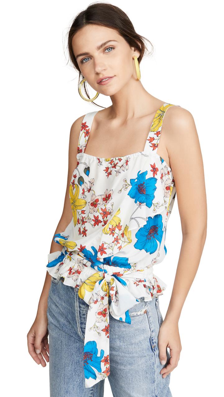 Ramy Brook Printed Harlow Blouse