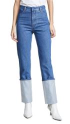 Ksenia Schnaider Jeans With Transparent Roll Up