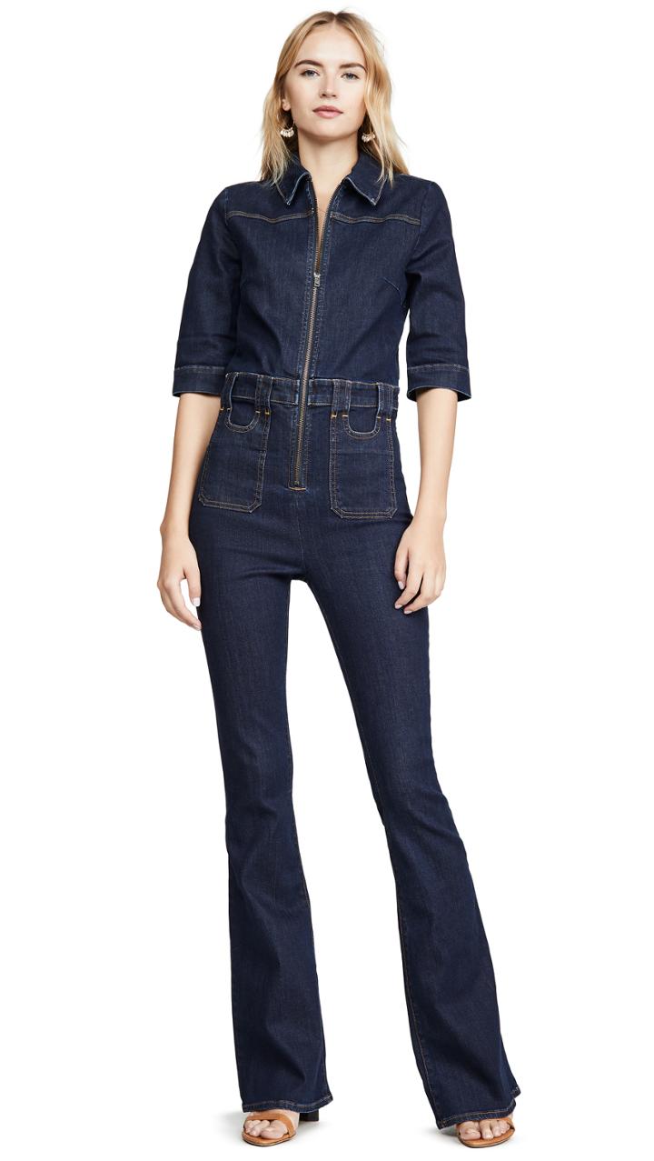 Veronica Beard Jean Stella Cargo Jumpsuit