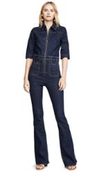 Veronica Beard Jean Stella Cargo Jumpsuit