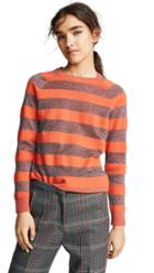 Replica Los Angeles Cashmere Sweatshirt With Metallic Stripes