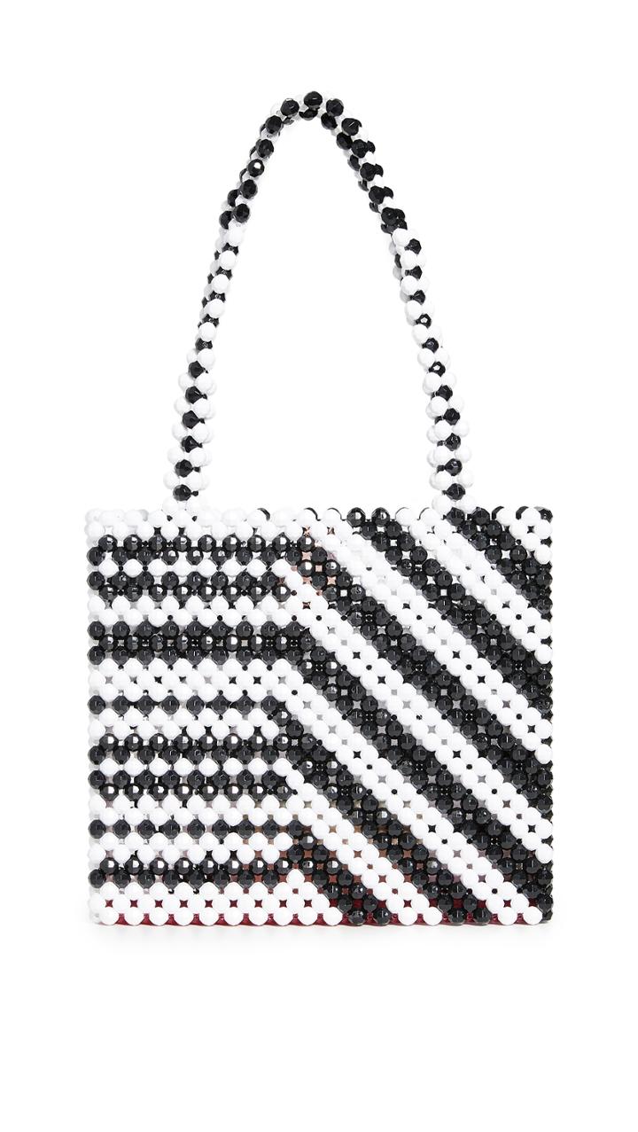 Susan Alexandra Zebra Bag
