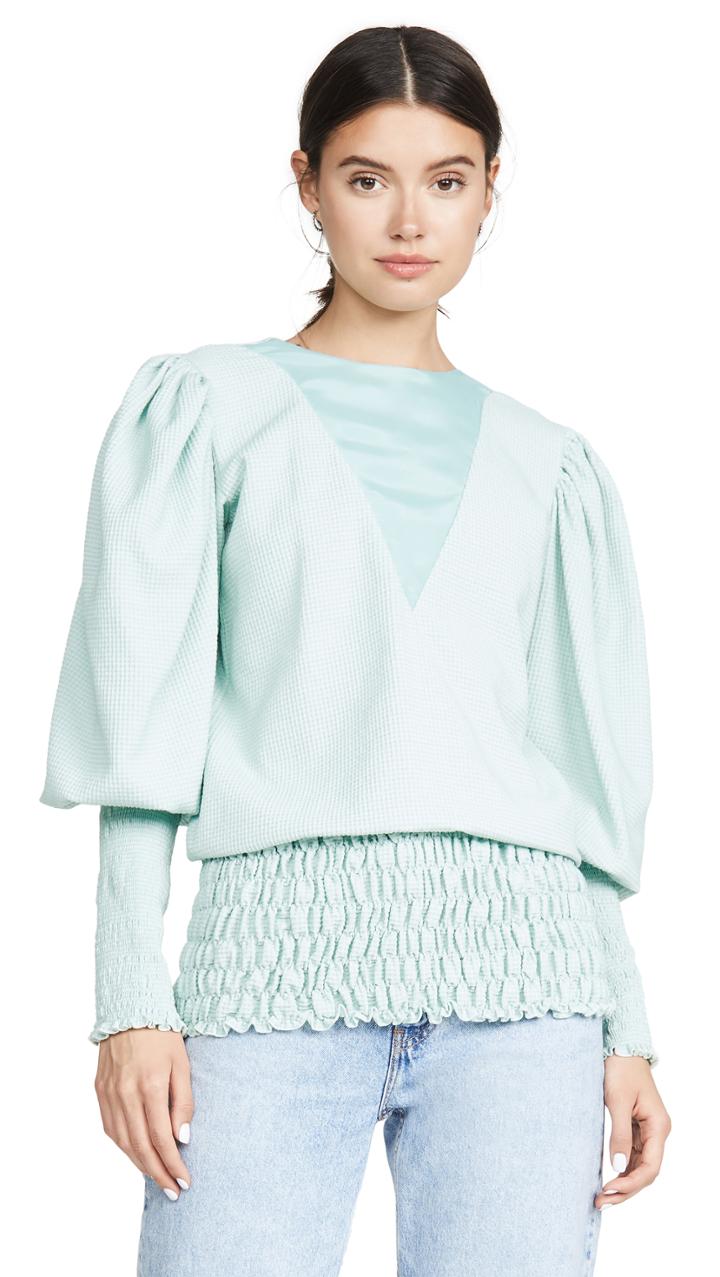 N Duo Puff Sleeve Blouse