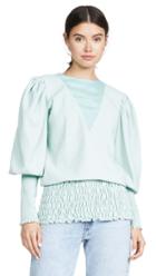 N Duo Puff Sleeve Blouse