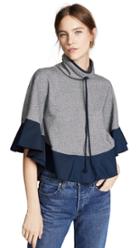 See By Chloe Poncho Sweater