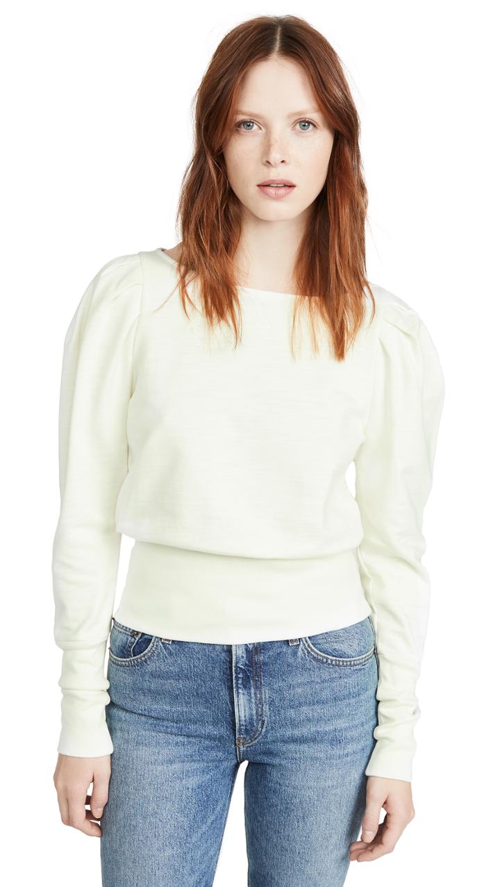 Ag Walker Puff Sleeve Sweatshirt