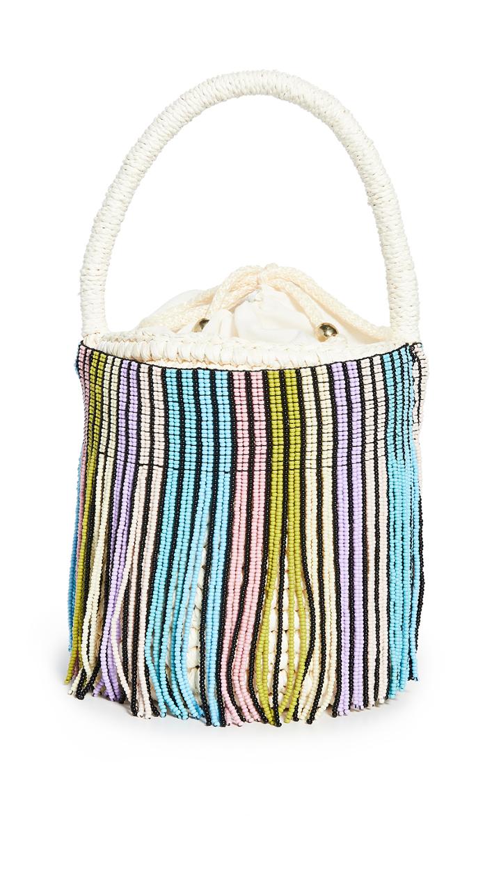 Sensi Studio Mini Beaded Bucket
