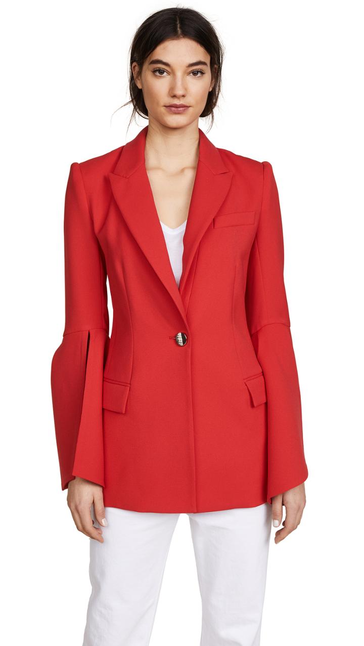 Prabal Gurung Jacket With Bell Sleeves