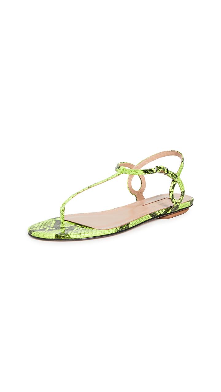 Aquazzura Almost Bare Sandal Flats