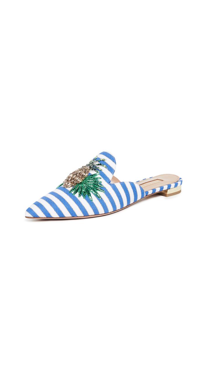 Aquazzura Pineapple Flats