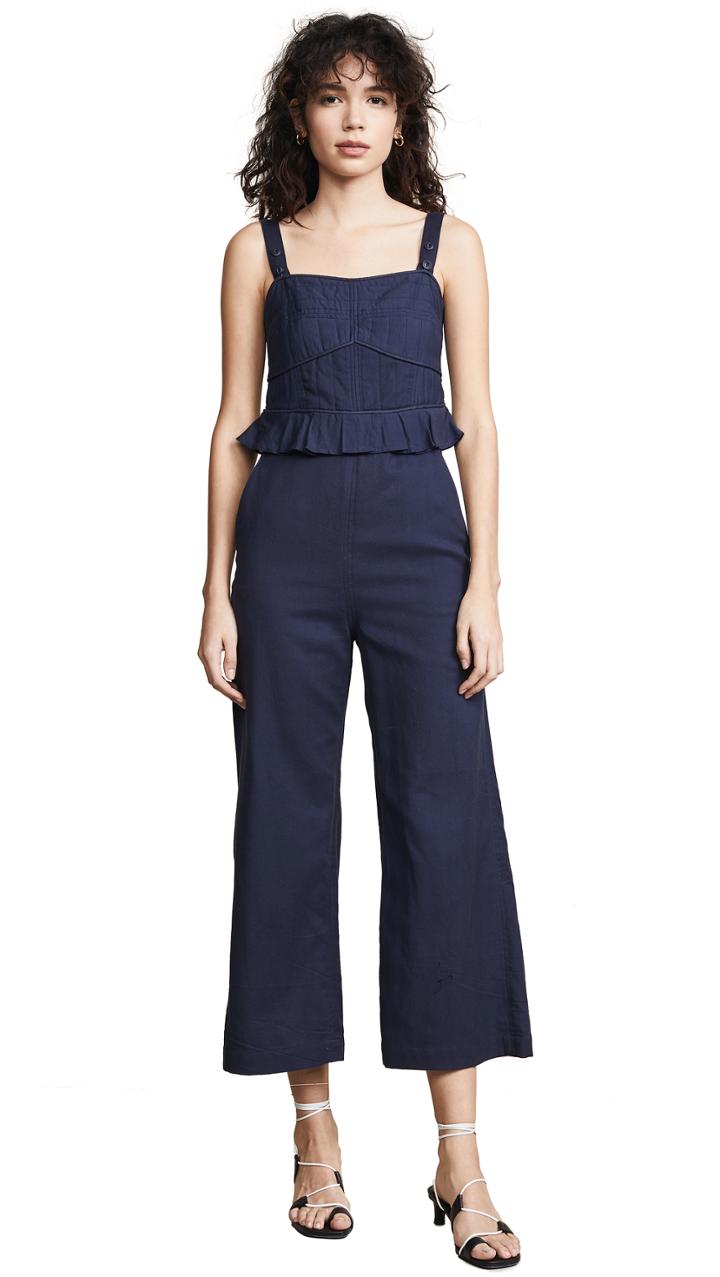 Sea O Keefe Quilted Corset Jumpsuit