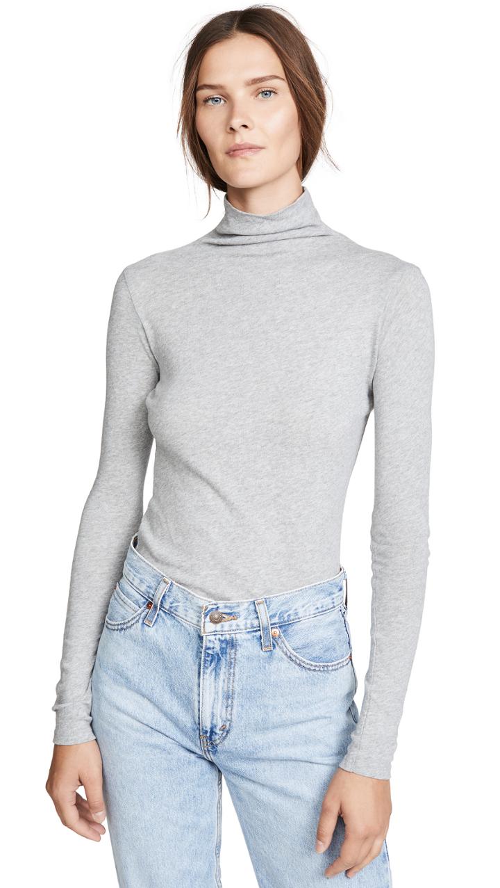 Vince Essential Long Sleeve Turtleneck