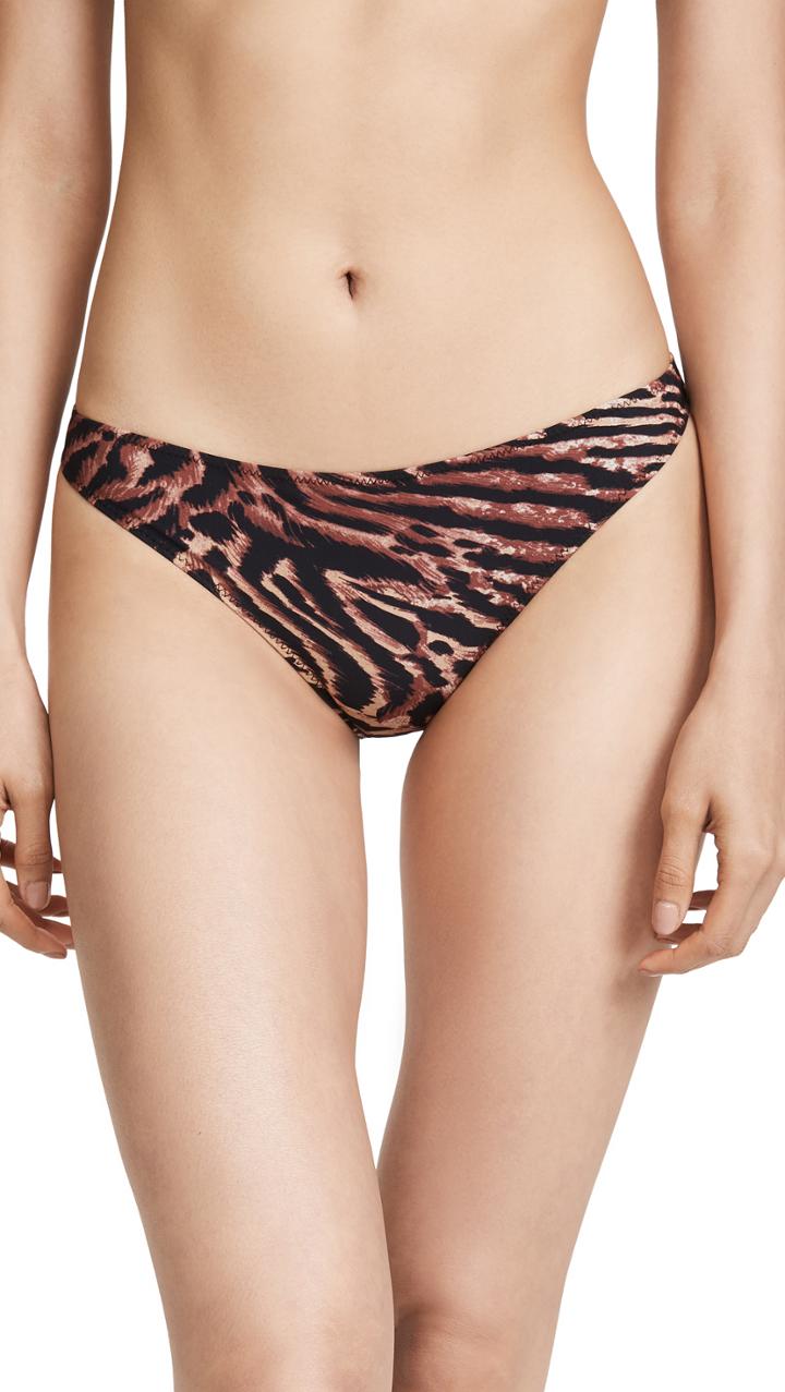 Ganni Tiger Bikini Bottoms