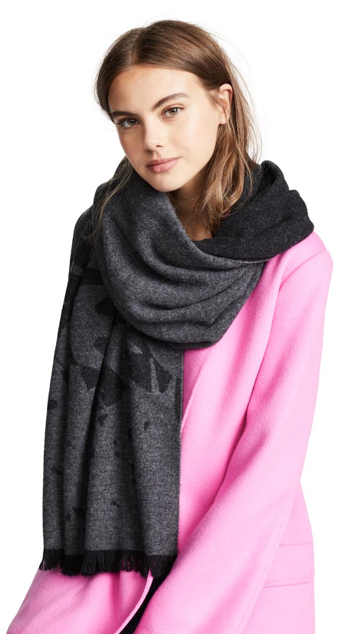 Mcq Alexander Mcqueen Swallow Scarf