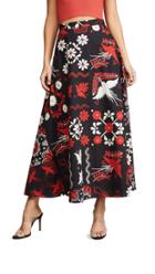 Red Valentino Printed Skirt