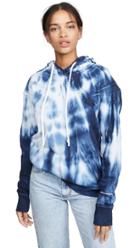Ksenia Schnaider Blue Tie Dye Hoodie