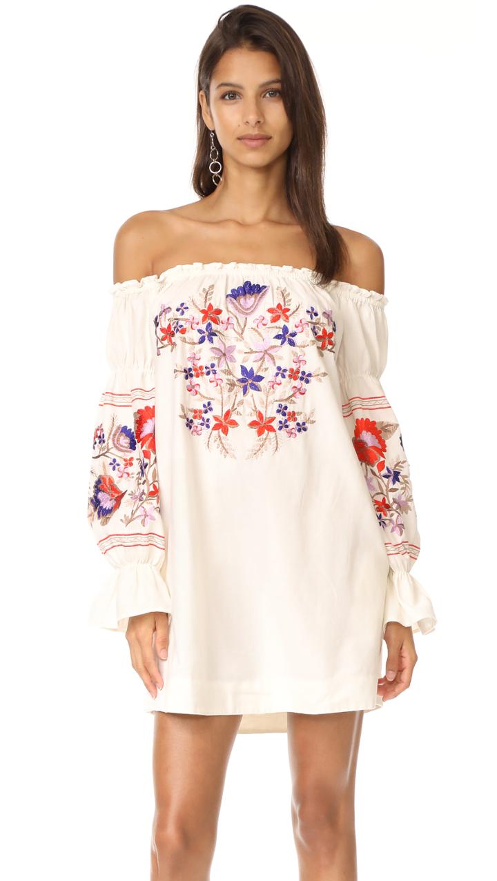 Free People Fleur Du Jour Mini Dress