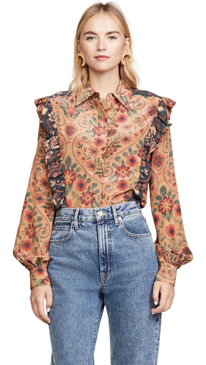 Preen By Thornton Bregazzi Talitha Blouse