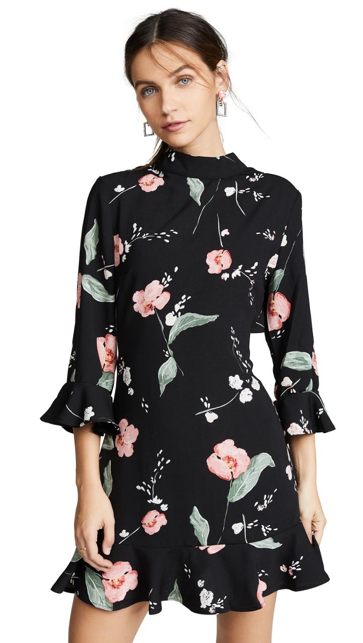 Minkpink Floriana Cutout Back Dress