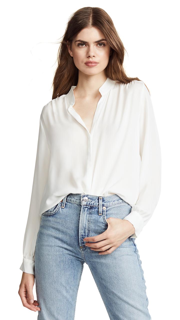 L Agence Bianca Blouse
