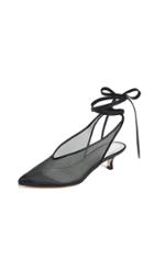 Tibi Otis Tie Slingback Pumps