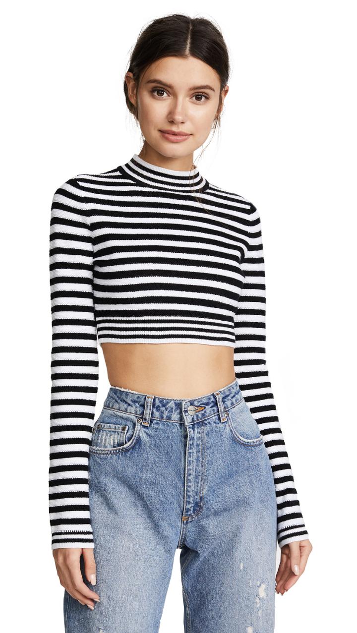 Victor Glemaud Terry Striped Top