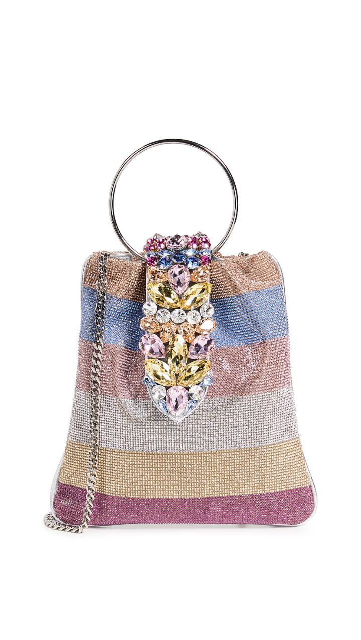 Gedebe Crystal Pouch Bag