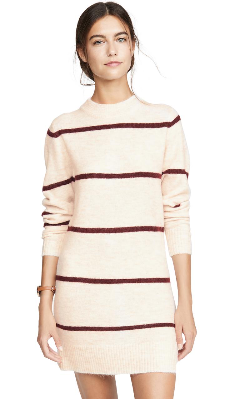 Line Dot Eska Sweater Dress